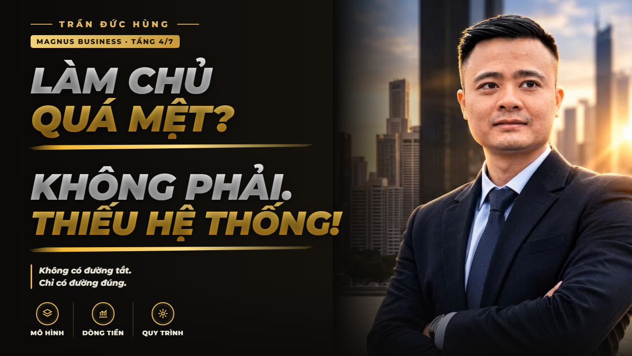 MAGNUS BUSINESS — Làm chủ kinh doanh