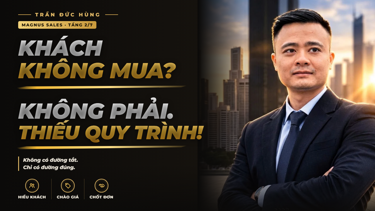 MAGNUS SALES — Làm chủ bán hàng